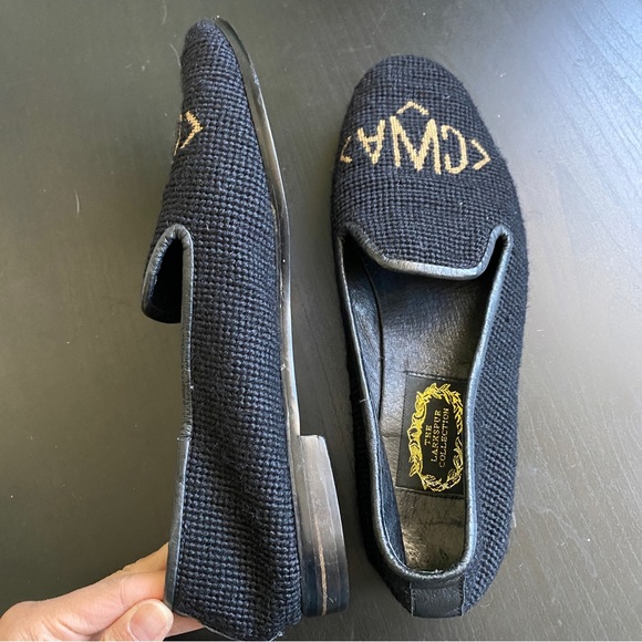 The Larkspur Collection Shoes needlepoint monogram cwa - Picture 8 of 8